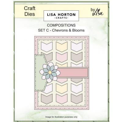 Lisa Horton Crafts Dies - Chevrons & Blooms